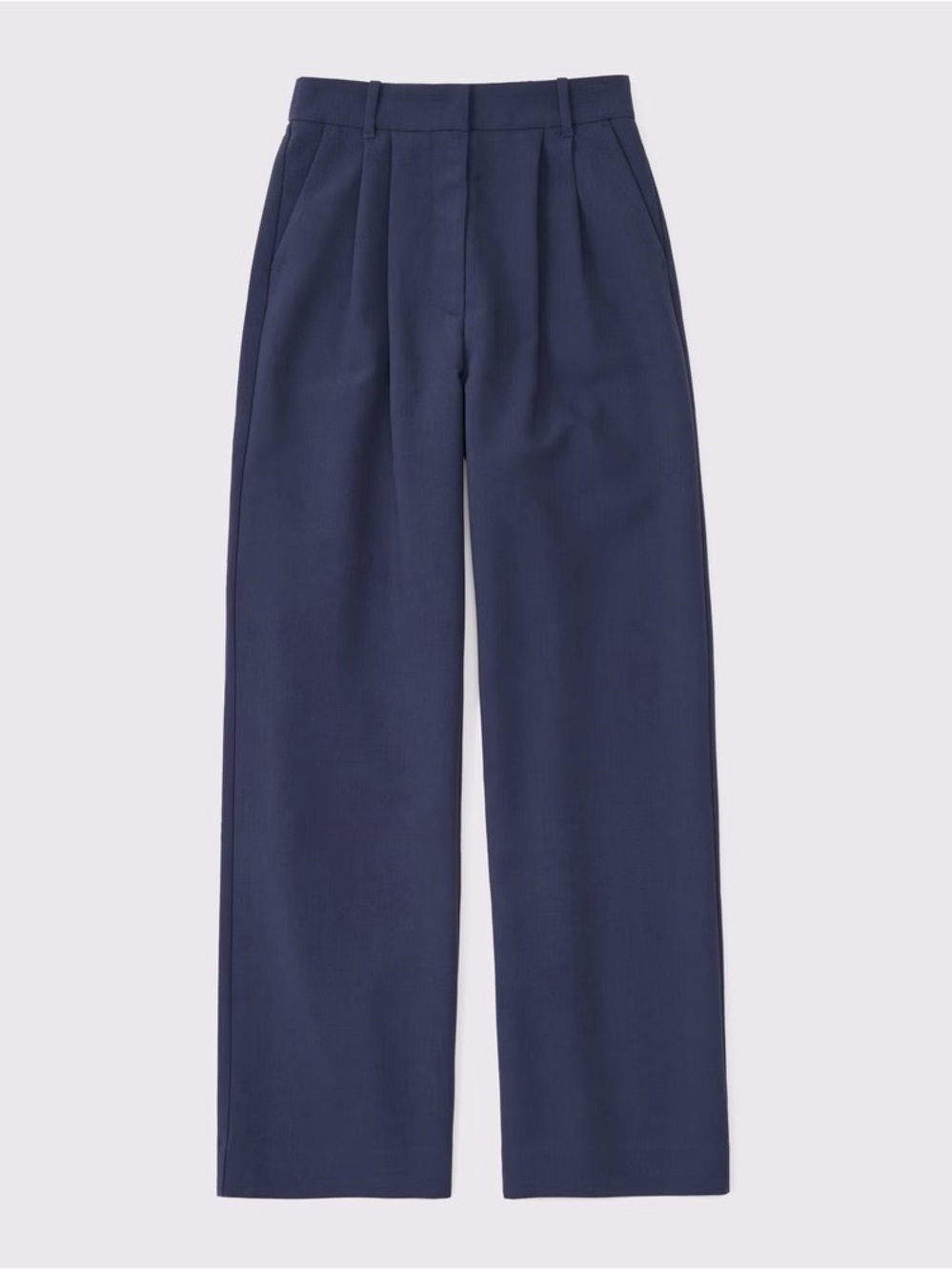Abercrombie & Fitch Women's Sloane Low Rise Tailored Wide-Leg Pants